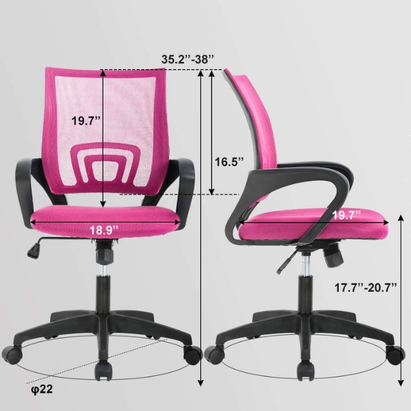 Ghế lưới văn phòng khung nhựa trắng: SG - 528-3 - $hienthicat
